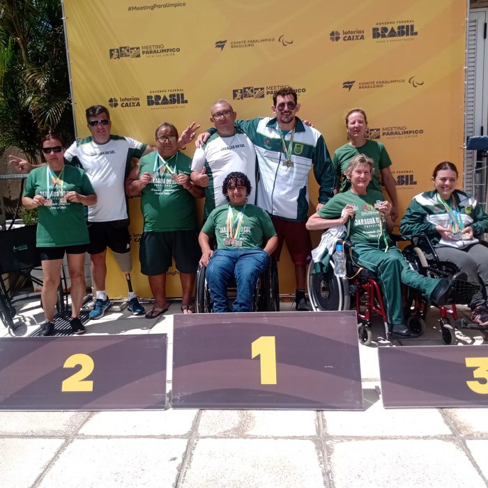 Jaraguaenses conquistam 23 medalhas no Meeting Paralímpico