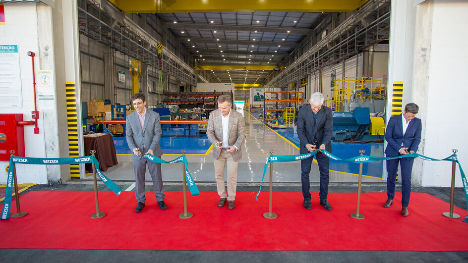 Grupo NETZSCH inaugura nova fábrica em Pomerode
