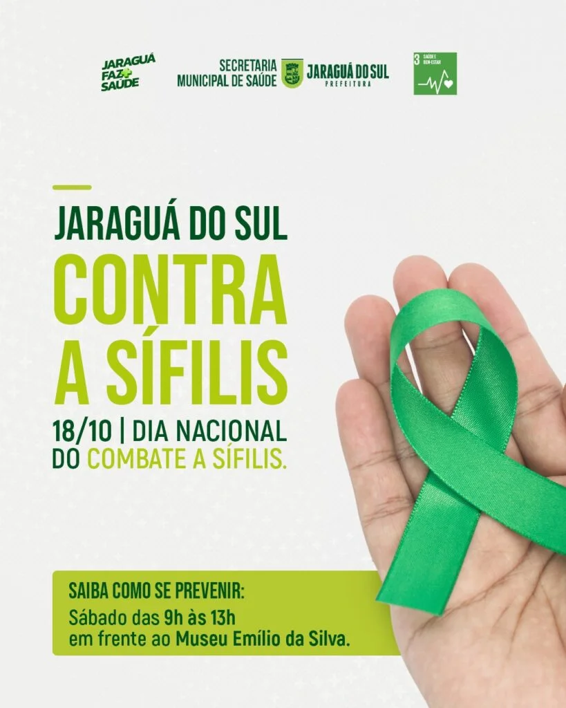 Saúde fará ação alusiva ao Dia Nacional de Combate à Sífilis