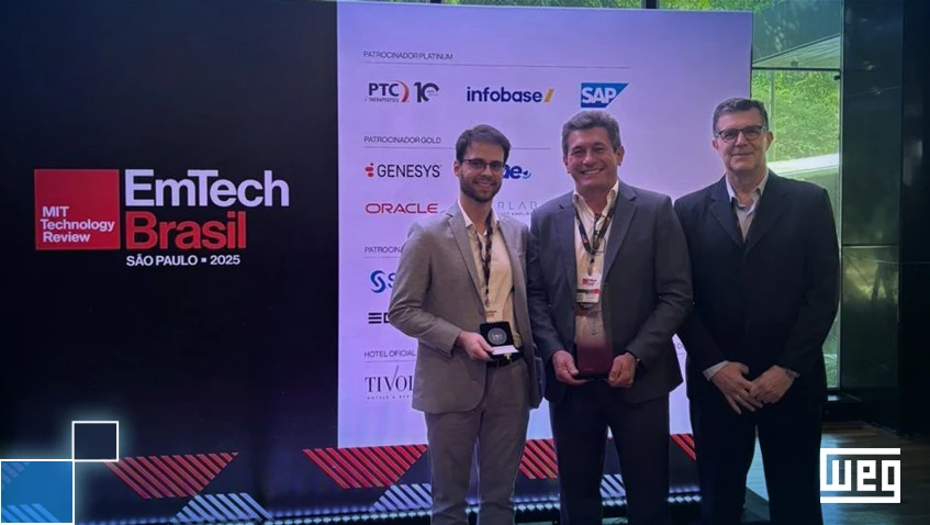 WEG conquista mais um prêmio em evento de inovação e cultura tecnológica