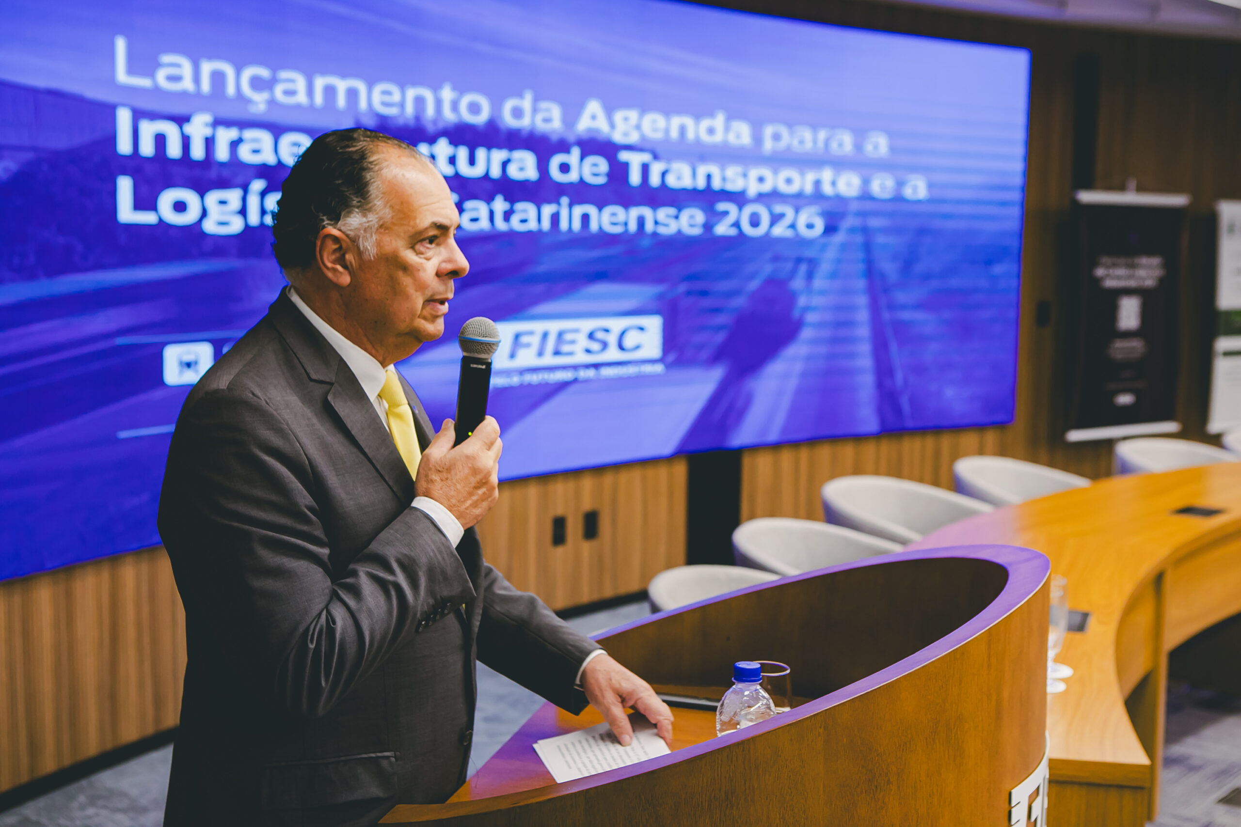 Infraestrutura de SC demanda investimento de R$ 57 bi até 2029, estima FIESC