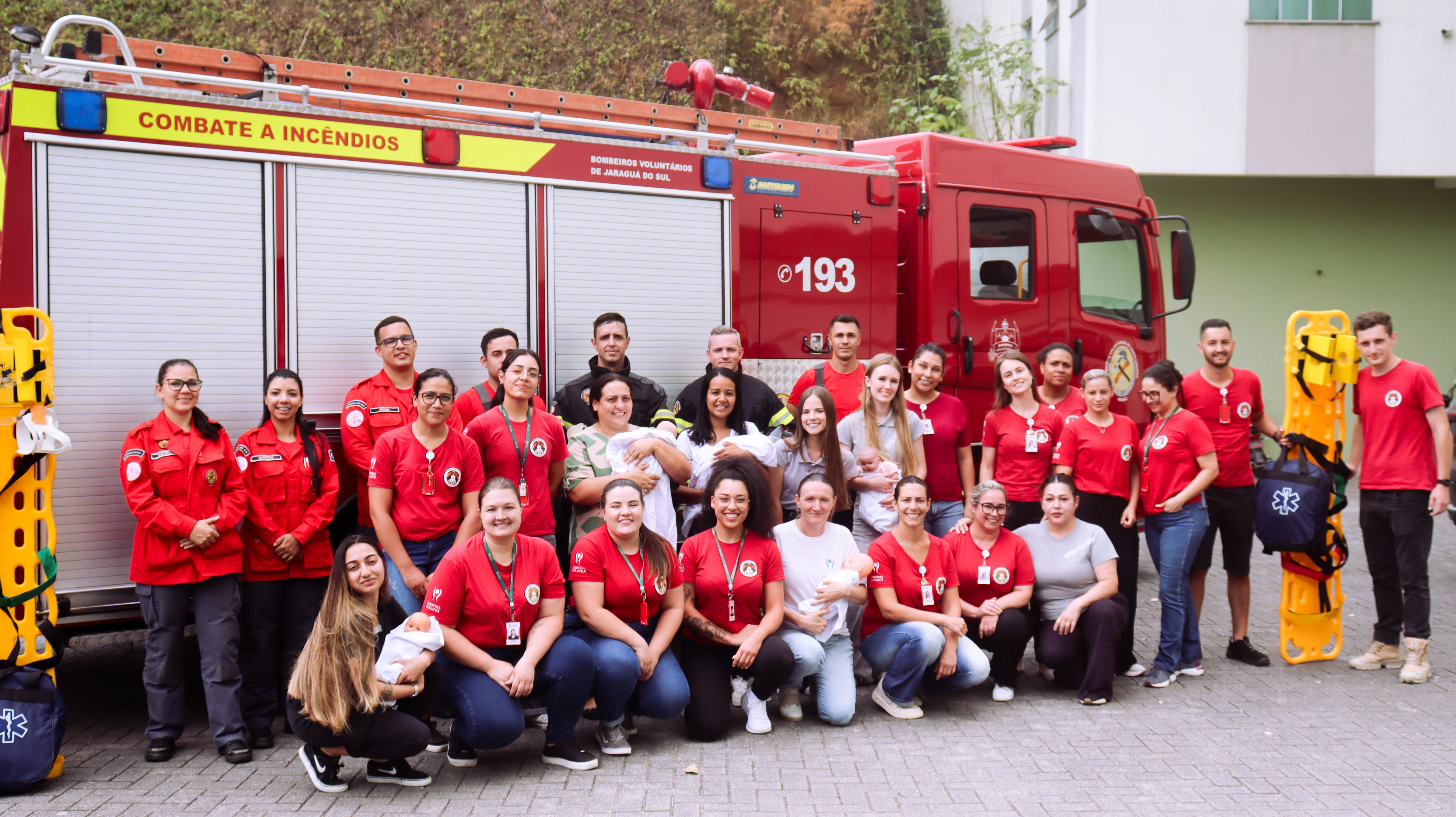 Hospital Jaraguá realiza simulado interno de emergência para reforçar protocolos de segurança
