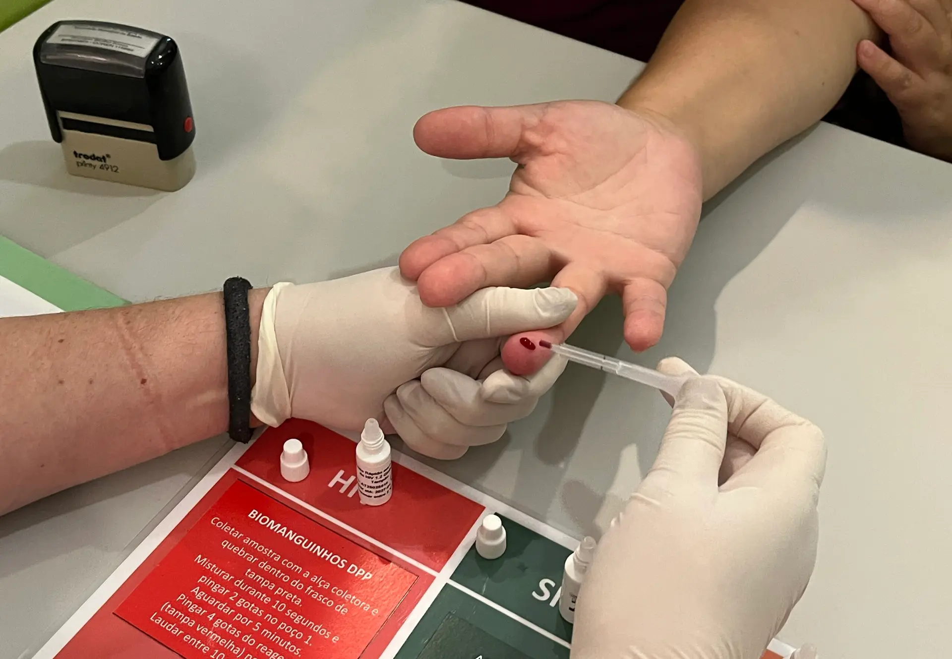 Mais de três mil testes rápidos feitos na ação especial da Saúde