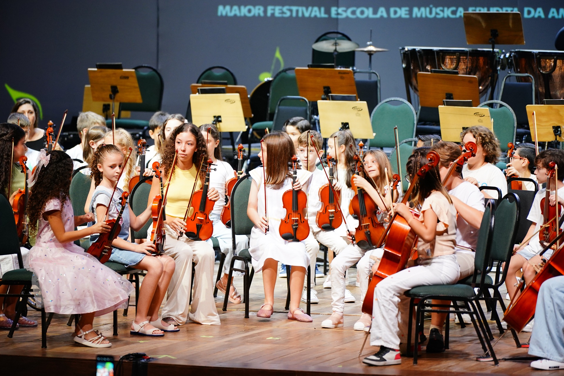 FEMUSCKINHO 2026 abre inscrições e oferece colônia de férias musical gratuita para crianças de 6 a 12 anos em Jaraguá do Sul