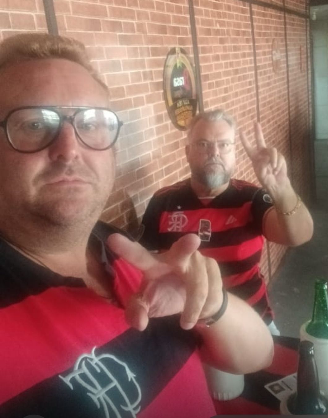 Marcelo Muller e Volney Reinke ficaram só 