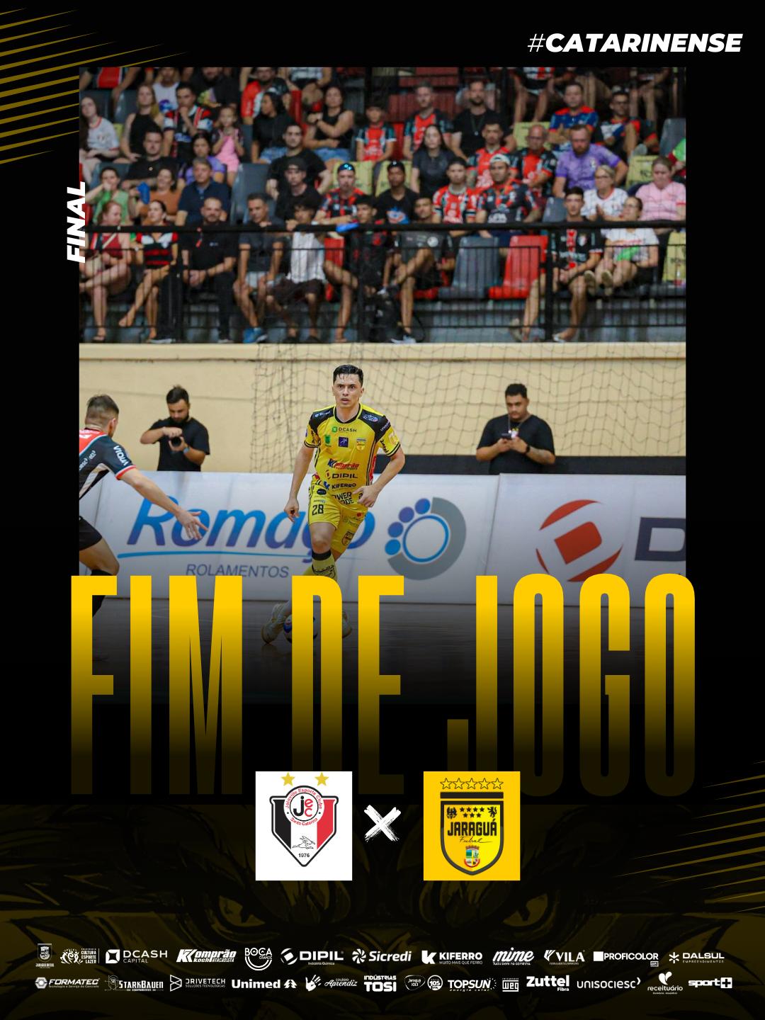 Jaraguá é superado no duelo de ida da final do Catarinense