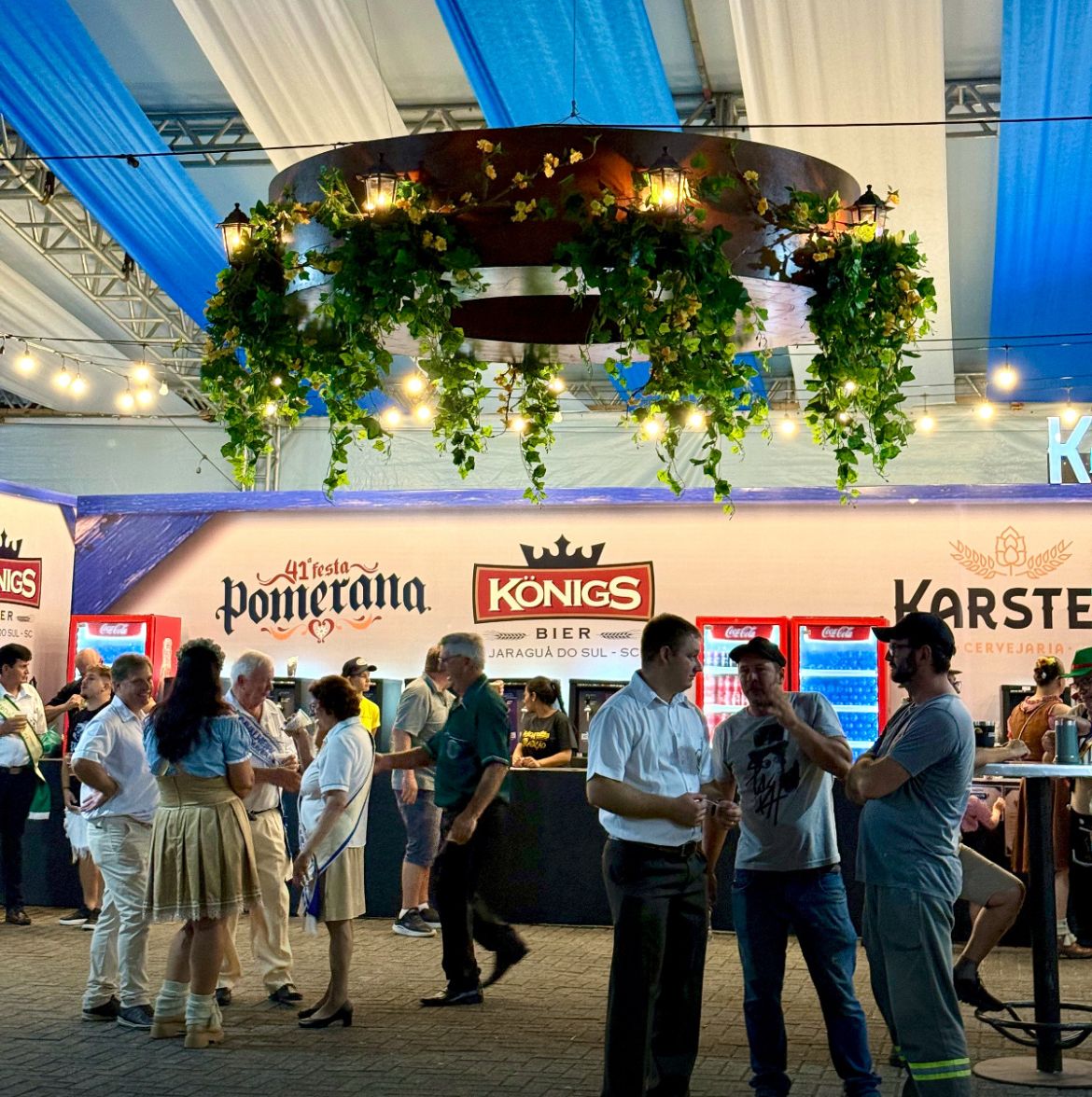 Cervejaria Konigs Bier na 41ª Festa Pomerana.