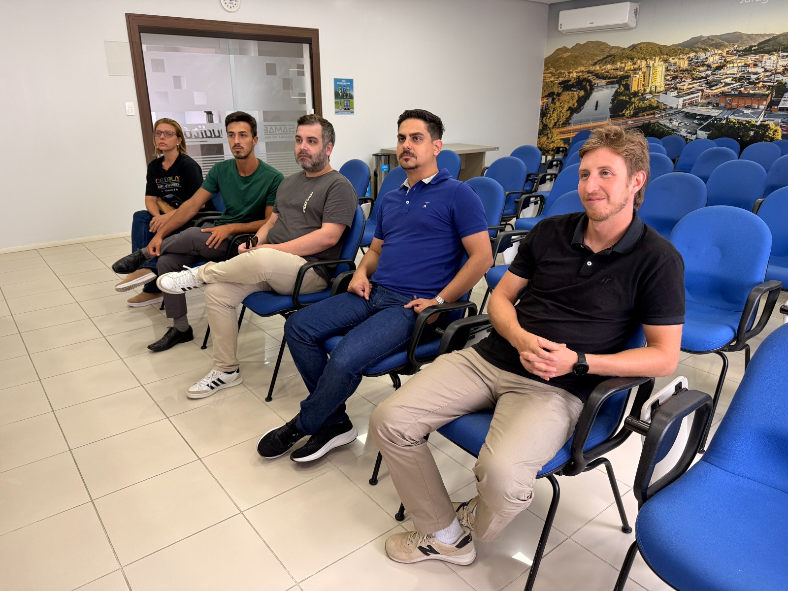 Samae recebe servidores do Samae de Imbituba